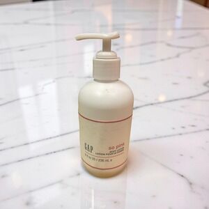 Gap So Pink Body Lotion 8 fl oz 236 mL Vintage Scent Citrus and Flowers Pump